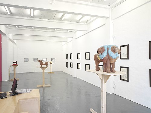 Click the image for a view of: Installation view, GALLERY AOP. September 2008